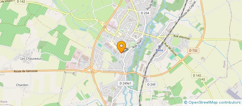 localisation de l'entreprise MADAME EMMANUELLE LABROUSSE  PONS