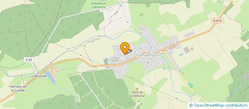 localisation de l'entreprise MADAME EMMANUELLE LAFERTIN  BRIN-SUR-SEILLE