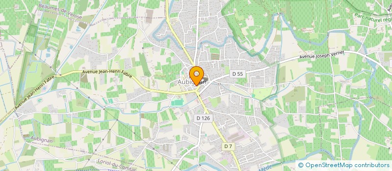 localisation de l'entreprise MADAME EMMANUELLE LAFORGUE  AUBIGNAN