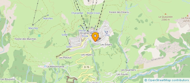 localisation de l'entreprise MADAME EMMANUELLE LAFOUASSE à ORCIERES