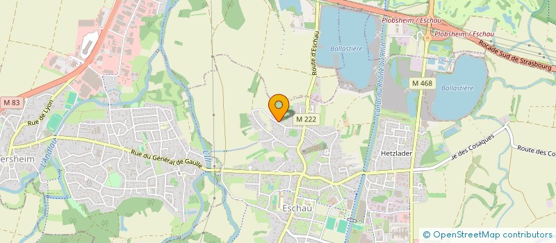 localisation de l'entreprise MADAME EMMANUELLE LAMARRE  ESCHAU