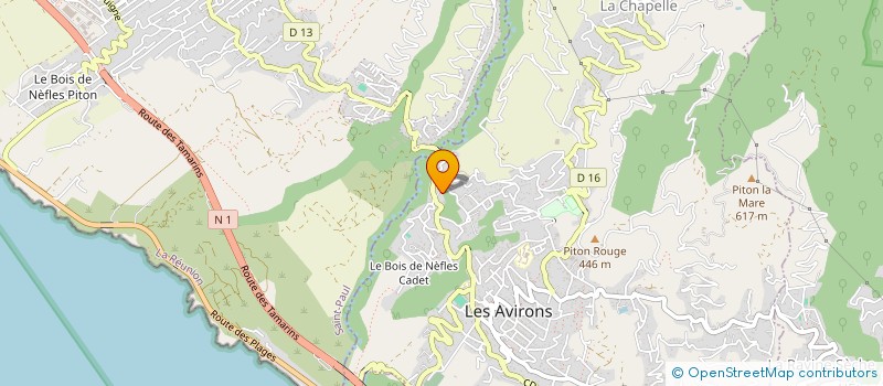 localisation de l'entreprise MADAME EMMANUELLE LAMOLY  LES AVIRONS