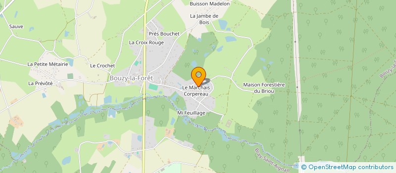 localisation de l'entreprise MADAME EMMANUELLE LANGOT  BOUZY-LA-FORET