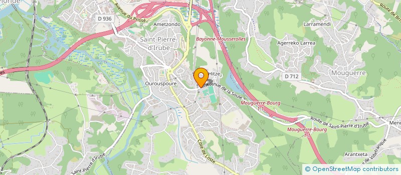 localisation de l'entreprise MADAME EMMANUELLE LAPEYRE  SAINT-PIERRE-D'IRUBE