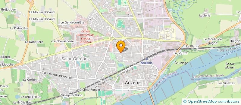 localisation de l'entreprise MADAME EMMANUELLE LAPPARTIENT  ANCENIS-SAINT-GEREON