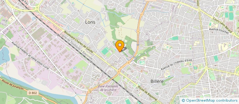 localisation de l'entreprise MADAME EMMANUELLE LARRY à LONS