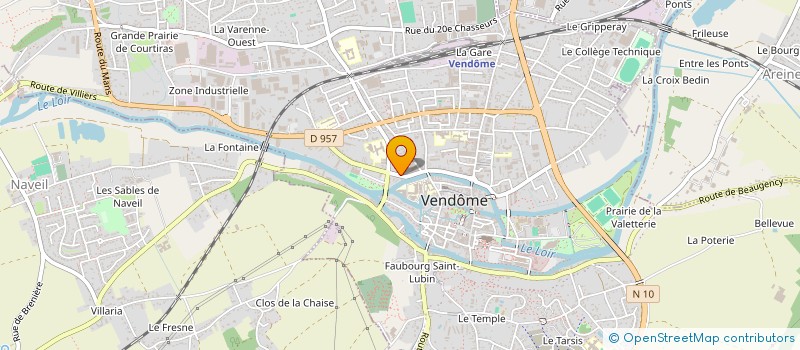 localisation de l'entreprise MADAME EMMANUELLE LAUER à VENDOME
