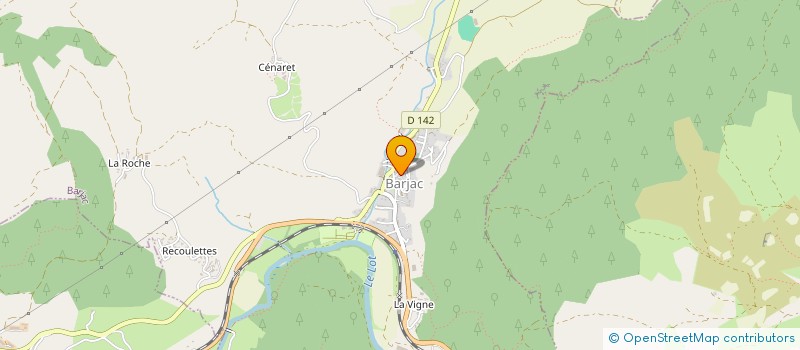 localisation de l'entreprise MADAME EMMANUELLE LAVABRE  MONTS-DE-RANDON