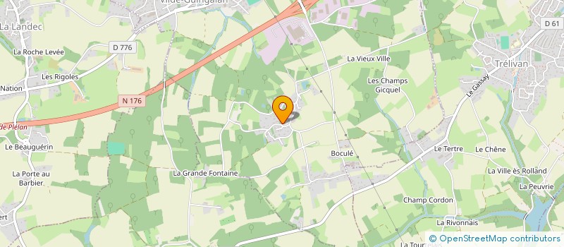 localisation de l'entreprise MADAME EMMANUELLE LAVAUD à VILDE-GUINGALAN