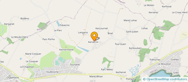 localisation de l'entreprise MADAME EMMANUELLE LE FEUVRE  BADEN