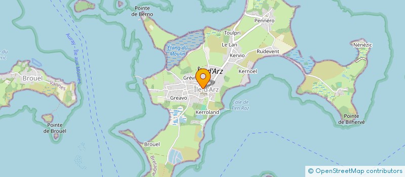 localisation de l'entreprise MADAME EMMANUELLE LE FRENE  ILE-D'ARZ