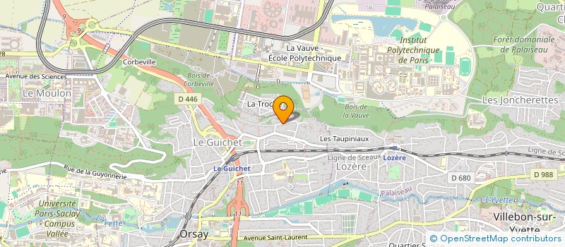 localisation de l'entreprise MADAME EMMANUELLE LE MOLGAT à ORSAY