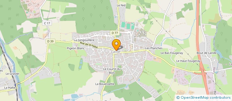 localisation de l'entreprise MADAME EMMANUELLE LE POGAM à LAILLE