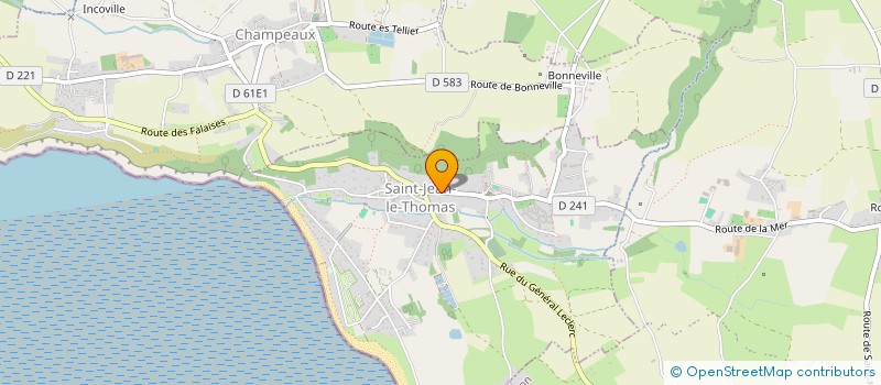 localisation de l'entreprise MADAME EMMANUELLE LEBOURGEOIS  SAINT-JEAN-LE-THOMAS