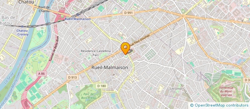 localisation de l'entreprise MADAME EMMANUELLE LECAPITAINE à RUEIL-MALMAISON