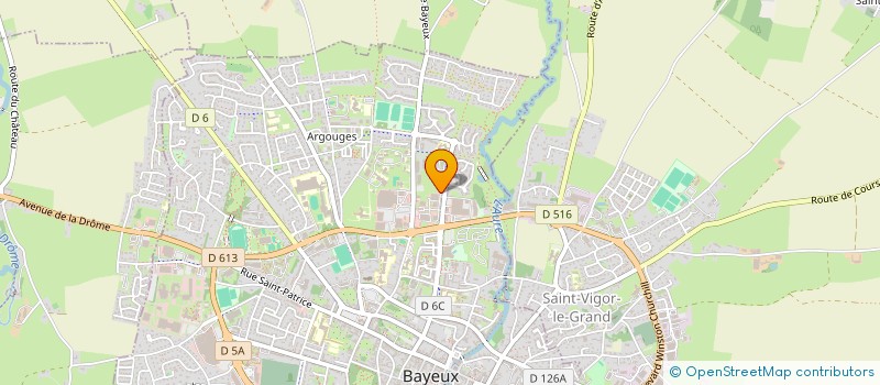 localisation de l'entreprise MADAME EMMANUELLE LECAPLAIN  BAYEUX