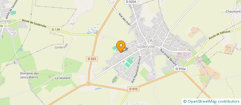 localisation de l'entreprise MADAME EMMANUELLE LECARPENTIER  GODERVILLE