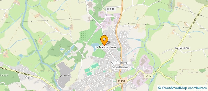 localisation de l'entreprise MADAME EMMANUELLE LECERF à MAUGES-SUR-LOIRE