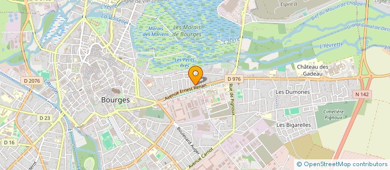 localisation de l'entreprise MADAME EMMANUELLE LECLEIR à BOURGES