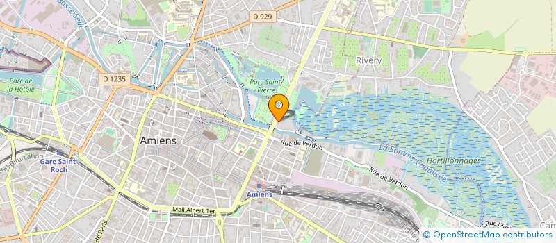 localisation de l'entreprise MADAME EMMANUELLE LECOMPTE  AMIENS