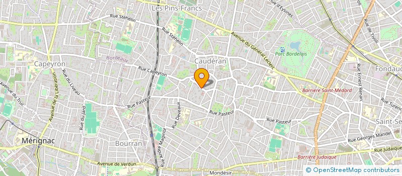 localisation de l'entreprise MADAME EMMANUELLE LECONTE  BORDEAUX