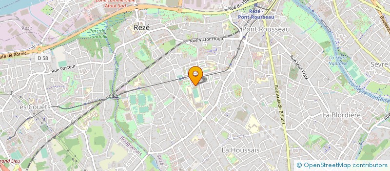 localisation de l'entreprise MADAME EMMANUELLE LEFEUVRE à REZE