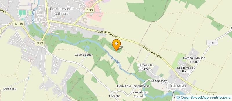 localisation de l'entreprise MADAME EMMANUELLE LELONG à FERRIERES-EN-GATINAIS