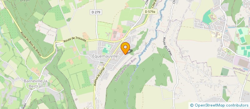 localisation de l'entreprise MADAME EMMANUELLE LEON  EQUEMAUVILLE