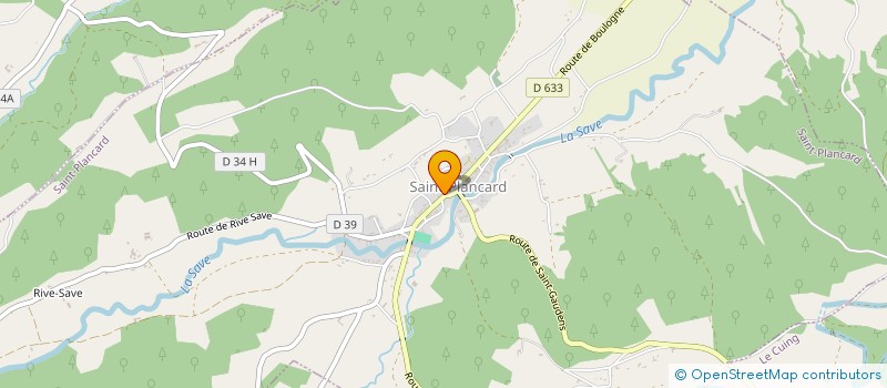 localisation de l'entreprise MADAME EMMANUELLE LETELLIER  SAINT-PLANCARD