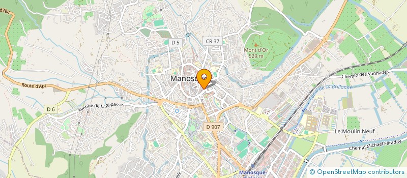 localisation de l'entreprise MADAME EMMANUELLE LEUTHROT à MANOSQUE