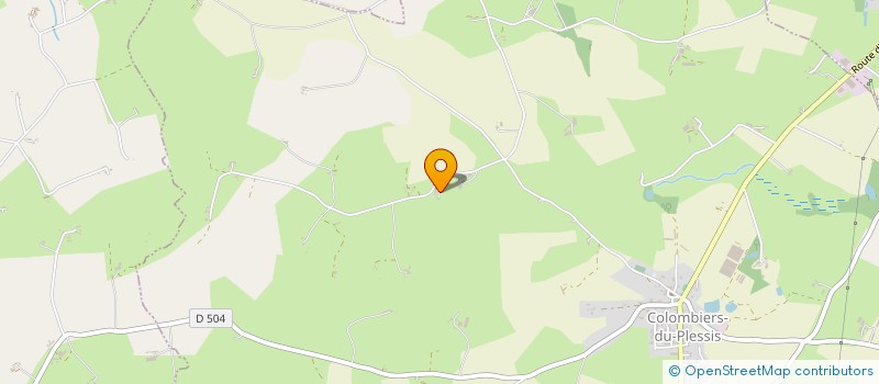 localisation de l'entreprise MADAME EMMANUELLE LEVASSEUR  COLOMBIERS-DU-PLESSIS