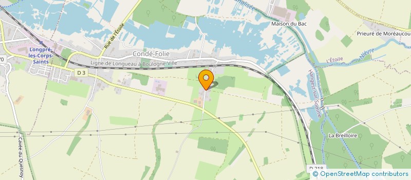 localisation de l'entreprise MADAME EMMANUELLE LEVEQUE  CONDE-FOLIE