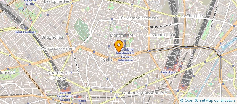 localisation de l'entreprise MADAME EMMANUELLE LEVESQUE  PARIS