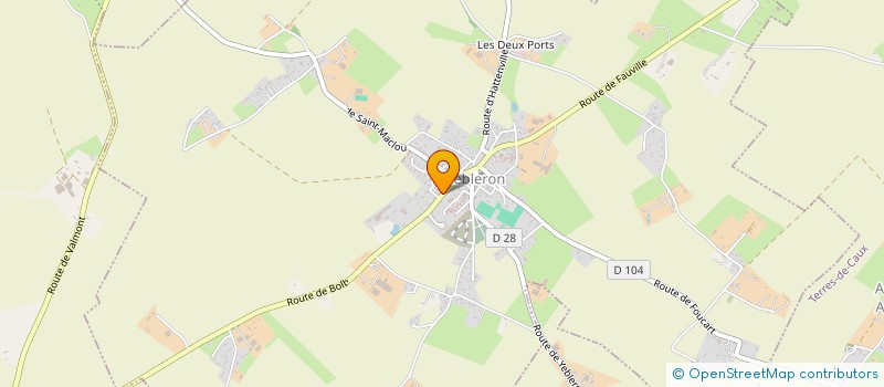 localisation de l'entreprise MADAME EMMANUELLE LEVESQUE  TERRES-DE-CAUX