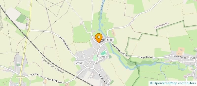 localisation de l'entreprise MADAME EMMANUELLE LIMAUGE  ARTRES