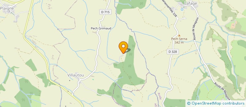 localisation de l'entreprise MADAME EMMANUELLE LINEL  PEYREFITTE SUR L HERS