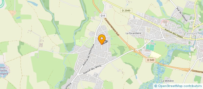 localisation de l'entreprise MADAME EMMANUELLE LITOU à TALMONT-SAINT-HILAIRE