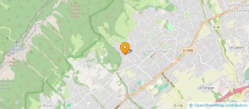 localisation de l'entreprise MADAME EMMANUELLE LOPEZ à SAINT-ISMIER