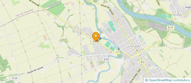 localisation de l'entreprise MADAME EMMANUELLE LOPEZ  GRENADE
