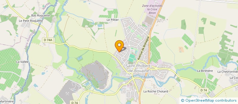 localisation de l'entreprise MADAME EMMANUELLE LOUCHARD  SAINT-PHILBERT-DE-BOUAINE