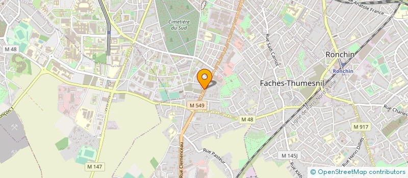 localisation de l'entreprise MADAME EMMANUELLE LUCHEZ à LILLE