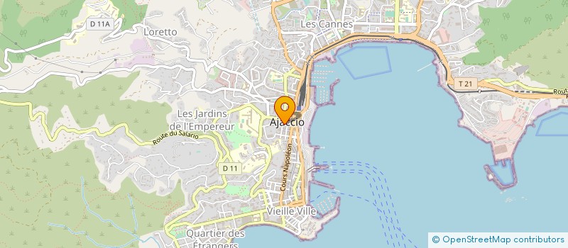 localisation de l'entreprise MADAME EMMANUELLE MAIGROT à AJACCIO