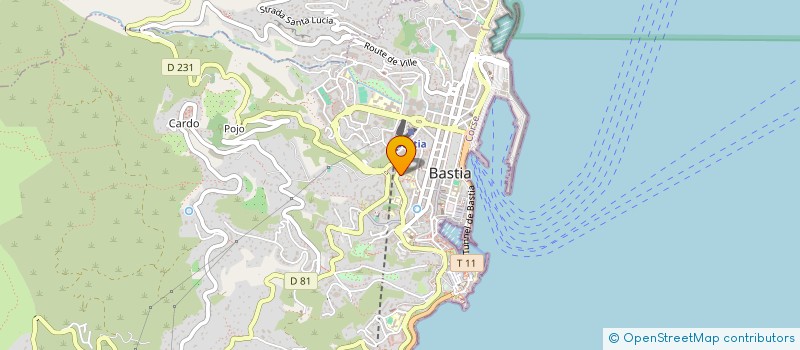 localisation de l'entreprise MADAME EMMANUELLE MAISON à BASTIA