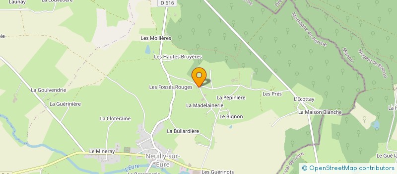 localisation de l'entreprise MADAME EMMANUELLE MALBOEUF à LONGNY LES VILLAGES