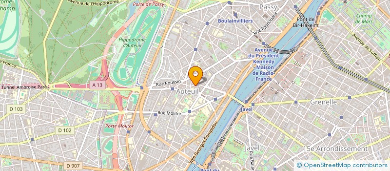 localisation de l'entreprise MADAME EMMANUELLE MALECAZE  PARIS