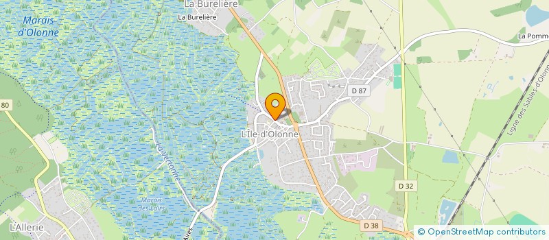 localisation de l'entreprise MADAME EMMANUELLE MALLARD  ILE-D'OLONNE (L')