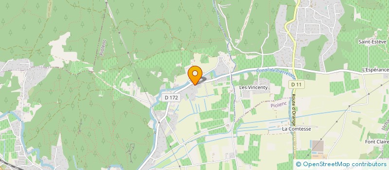 localisation de l'entreprise MADAME EMMANUELLE MANCION  PIOLENC