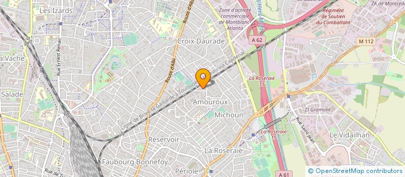 localisation de l'entreprise MADAME EMMANUELLE MANDIN à TOULOUSE