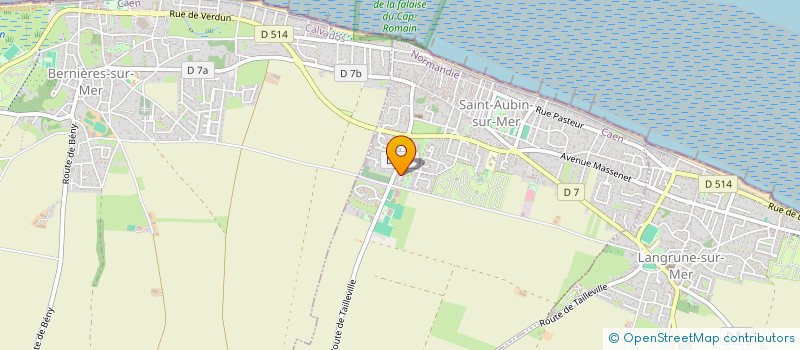 localisation de l'entreprise MADAME EMMANUELLE MARAIS à SAINT-AUBIN-SUR-MER