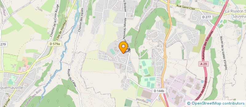 localisation de l'entreprise MADAME EMMANUELLE MARAIS  HONFLEUR